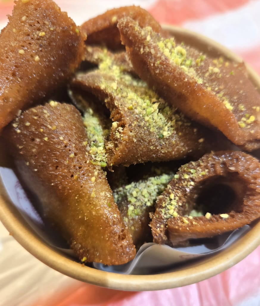 Crispy Mini Qatayef (20 Pcs)