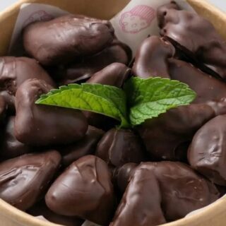 Miki Bites Chocolate